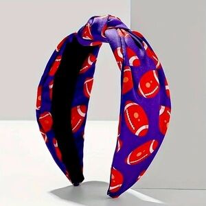 Royal Blue Football Headband